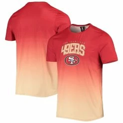 FOCO Men's Scarlet/Gold San Francisco 49ers Gradient Rash Guard Swim Shirt 7 FOCO Men's Scarlet/Gold San Francisco 49ers Gradient Rash Guard Swim Shirt -Fanatics DSCO1144829593 GOLDRE ALT1