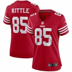 Nike Women's George Kittle Scarlet San Francisco 49ers Player Game Jersey -Fanatics DSCO1144829948 2946 ALT1