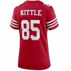 Nike Women's George Kittle Scarlet San Francisco 49ers Player Game Jersey -Fanatics DSCO1144829948 2946 ALT3