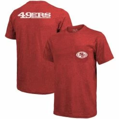 Majestic Threads San Francisco 49ers Threads Tri-Blend Pocket T-Shirt - Scarlet 7 Majestic Threads San Francisco 49ers Threads Tri-Blend Pocket T-Shirt - Scarlet -Fanatics DSCO1144829958 2946 ALT1