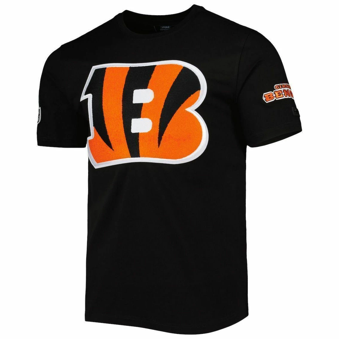 Men's Pro Standard Black Cincinnati Bengals Mash Up T-Shirt 5 Men's Pro Standard Black Cincinnati Bengals Mash Up T-Shirt - Image 3