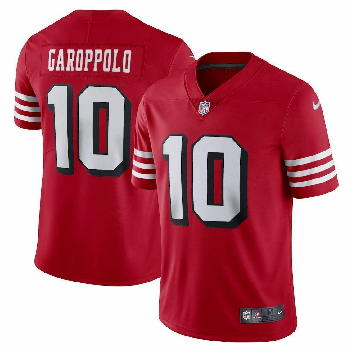Nike Men's Jimmy Garoppolo Red San Francisco 49ers Alternate Vapor Limited Jersey 4 Nike Men's Jimmy Garoppolo Red San Francisco 49ers Alternate Vapor Limited Jersey - Image 2