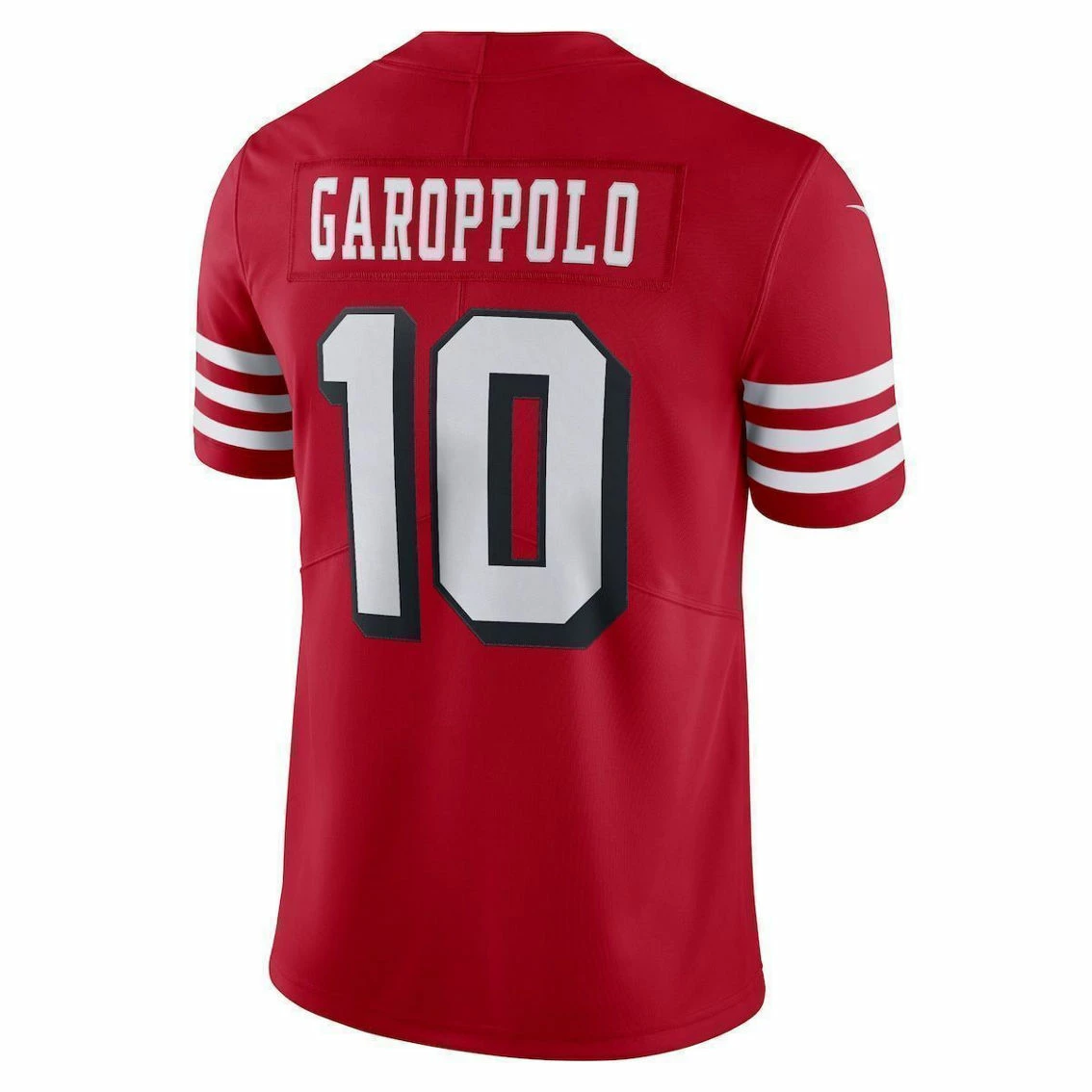 Nike Men's Jimmy Garoppolo Red San Francisco 49ers Alternate Vapor Limited Jersey 6 Nike Men's Jimmy Garoppolo Red San Francisco 49ers Alternate Vapor Limited Jersey - Image 4