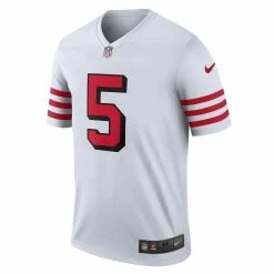 Nike Men's Trey Lance White San Francisco 49ers Alternate Legend Jersey 8 Nike Men's Trey Lance White San Francisco 49ers Alternate Legend Jersey -Fanatics DSCO1144924973 3550 ALT2