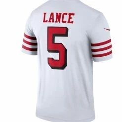 Nike Men's Trey Lance White San Francisco 49ers Alternate Legend Jersey 9 Nike Men's Trey Lance White San Francisco 49ers Alternate Legend Jersey -Fanatics DSCO1144924973 3550 ALT3