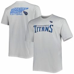 Fanatics Branded Men's White Tennessee Titans Big & Tall Hometown Collection Hot Shot T-Shirt