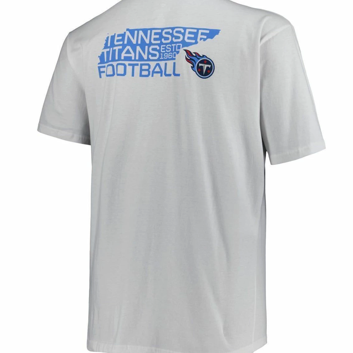 Fanatics Branded Men's White Tennessee Titans Big & Tall Hometown Collection Hot Shot T-Shirt 6 Fanatics Branded Men's White Tennessee Titans Big & Tall Hometown Collection Hot Shot T-Shirt - Image 4