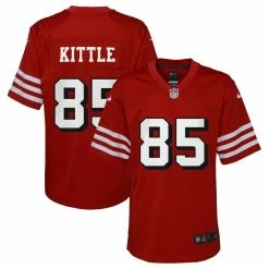 Nike Youth George Kittle Scarlet San Francisco 49ers Alternate Game Jersey 7 Nike Youth George Kittle Scarlet San Francisco 49ers Alternate Game Jersey -Fanatics DSCO1144960222 2946 ALT1