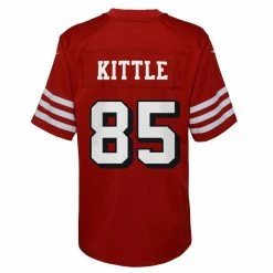 Nike Youth George Kittle Scarlet San Francisco 49ers Alternate Game Jersey 9 Nike Youth George Kittle Scarlet San Francisco 49ers Alternate Game Jersey -Fanatics DSCO1144960222 2946 ALT3