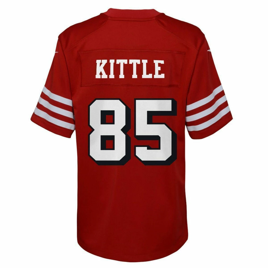 Nike Youth George Kittle Scarlet San Francisco 49ers Alternate Game Jersey 6 Nike Youth George Kittle Scarlet San Francisco 49ers Alternate Game Jersey - Image 4