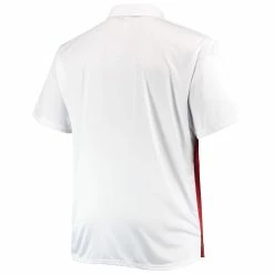 Fanatics Branded Men's White/Scarlet San Francisco 49ers Big & Tall Fade Polo 9 Fanatics Branded Men's White/Scarlet San Francisco 49ers Big & Tall Fade Polo -Fanatics DSCO1144960317 3550 ALT3