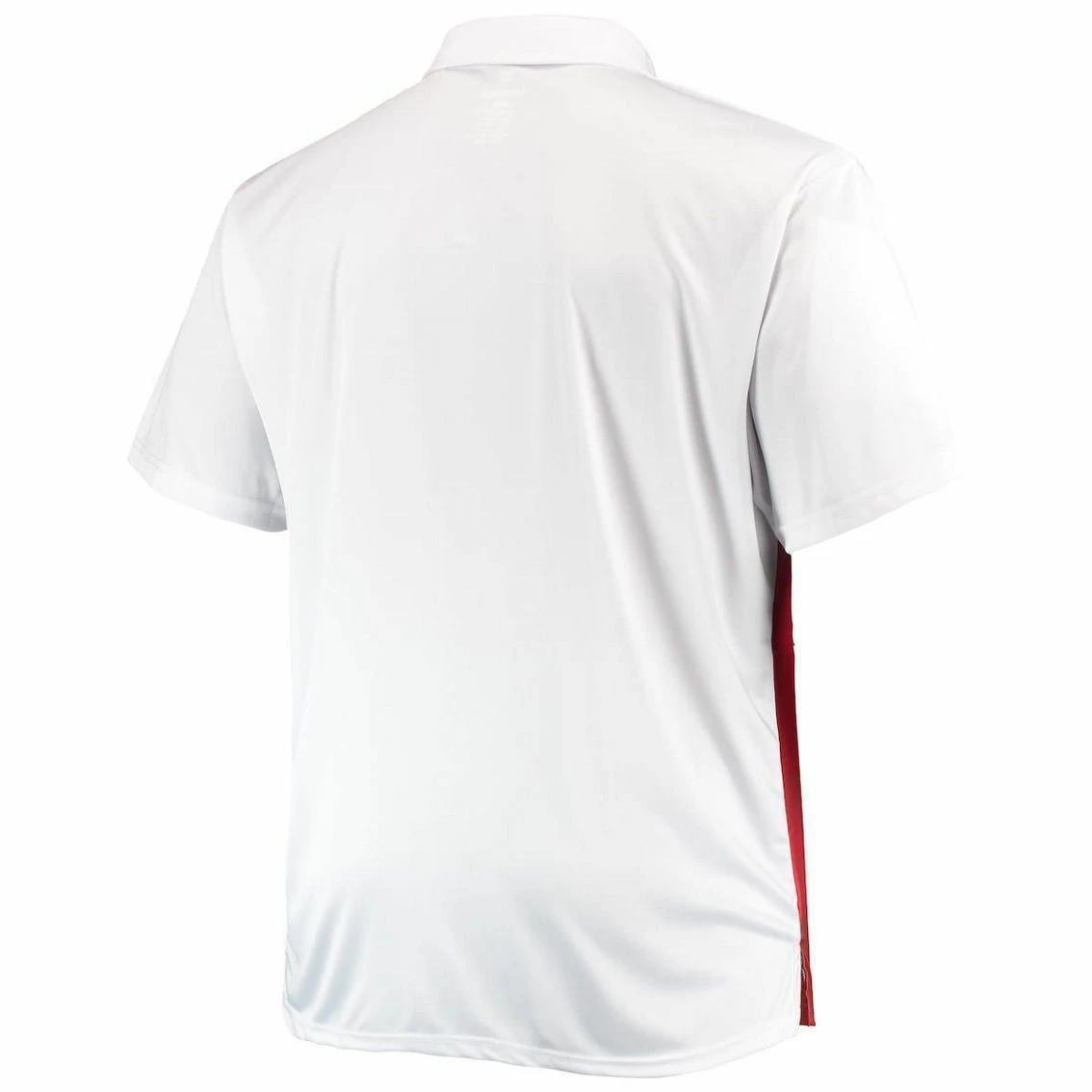 Fanatics Branded Men's White/Scarlet San Francisco 49ers Big & Tall Fade Polo 6 Fanatics Branded Men's White/Scarlet San Francisco 49ers Big & Tall Fade Polo - Image 4