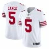 Nike Men's Trey Lance White San Francisco 49ers Vapor Limited Jersey 2 Nike Men's Trey Lance White San Francisco 49ers Vapor Limited Jersey -Fanatics DSCO1144960389 3550