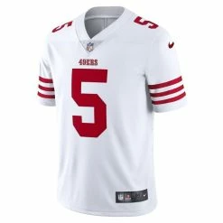 Nike Men's Trey Lance White San Francisco 49ers Vapor Limited Jersey -Fanatics DSCO1144960389 3550 ALT2
