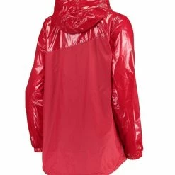 G-III 4Her By Carl Banks Women's Scarlet San Francisco 49ers Double-Coverage Full-Zip Hoodie Jacket -Fanatics DSCO1144960603 2946 ALT3