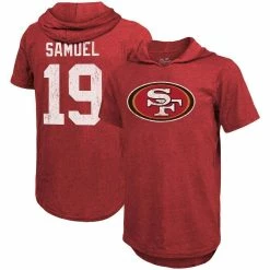 Majestic Threads Men's Deebo Samuel Scarlet San Francisco 49ers Player Name & Number Tri-Blend Hoodie T-Shirt 7 Majestic Threads Men's Deebo Samuel Scarlet San Francisco 49ers Player Name & Number Tri-Blend Hoodie T-Shirt -Fanatics DSCO1145353332 2946 ALT1