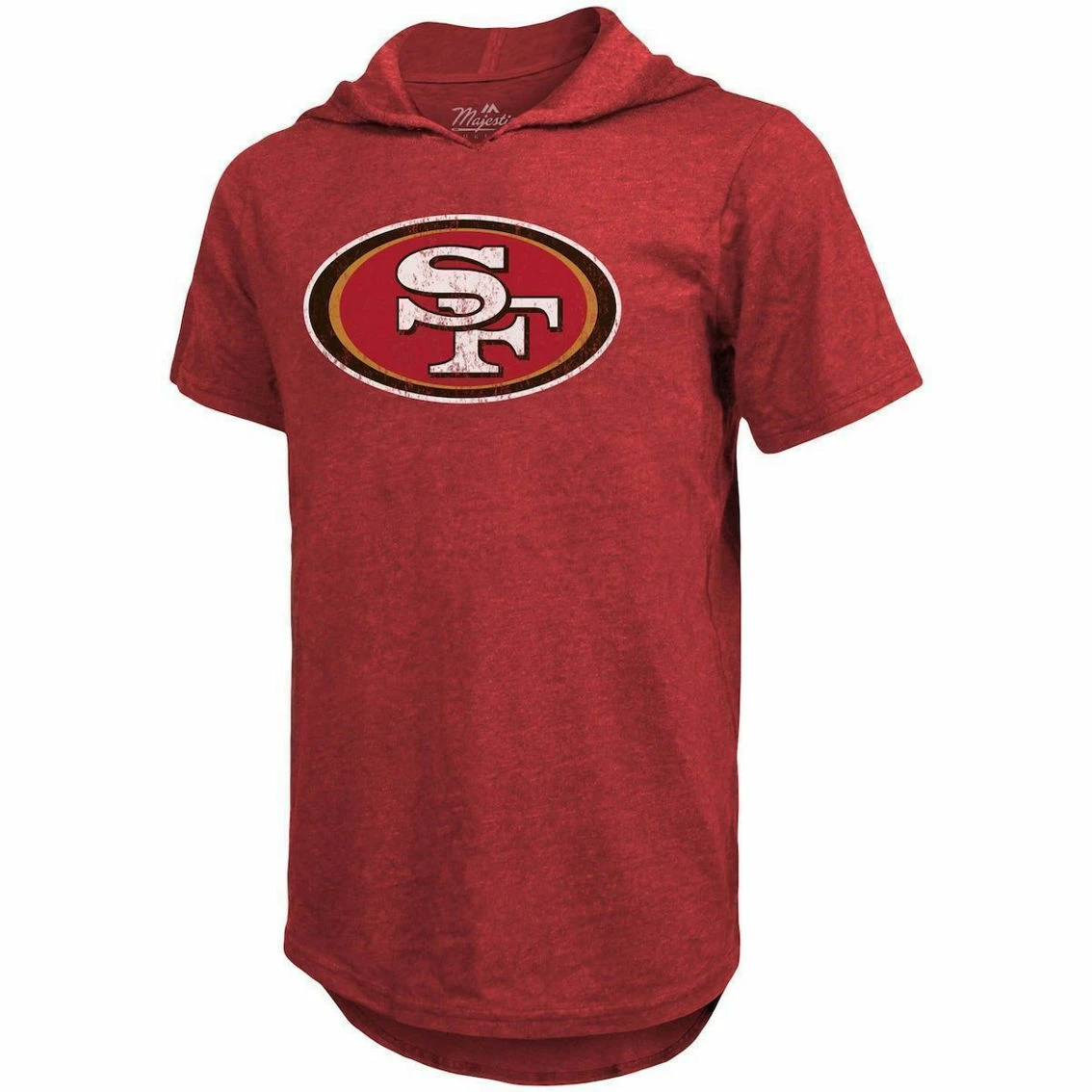 Majestic Threads Men's Deebo Samuel Scarlet San Francisco 49ers Player Name & Number Tri-Blend Hoodie T-Shirt 5 Majestic Threads Men's Deebo Samuel Scarlet San Francisco 49ers Player Name & Number Tri-Blend Hoodie T-Shirt - Image 3