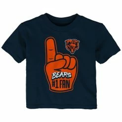 Outerstuff Infant Navy Chicago Bears Hand-Off T-Shirt