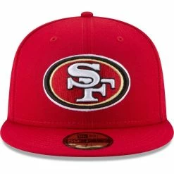 New Era Men's Scarlet San Francisco 49ers Team 59FIFTY Fitted Hat 8 New Era Men's Scarlet San Francisco 49ers Team 59FIFTY Fitted Hat -Fanatics DSCO1145427266 2946 ALT2