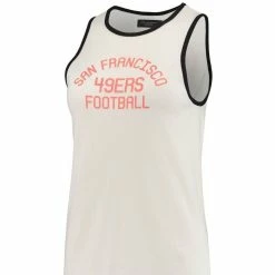 Junk Food Women's White/Black San Francisco 49ers Throwback Pop Binding Scoop Neck Tank Top 8 Junk Food Women's White/Black San Francisco 49ers Throwback Pop Binding Scoop Neck Tank Top -Fanatics DSCO1145427321 3550 ALT2