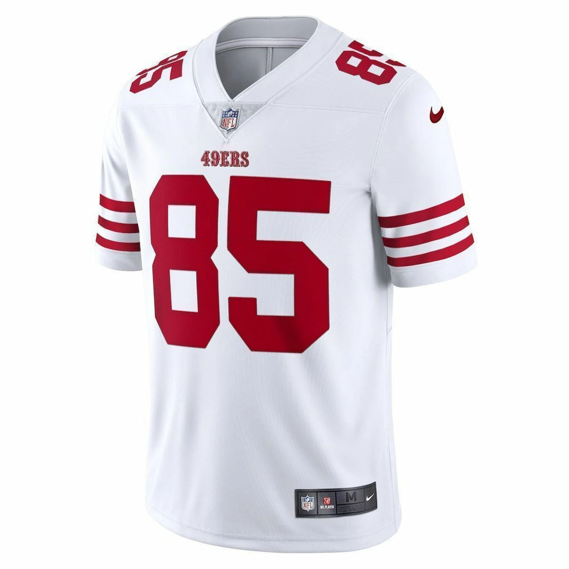 Nike Men's George Kittle White San Francisco 49ers Vapor Limited Jersey 5 Nike Men's George Kittle White San Francisco 49ers Vapor Limited Jersey - Image 3