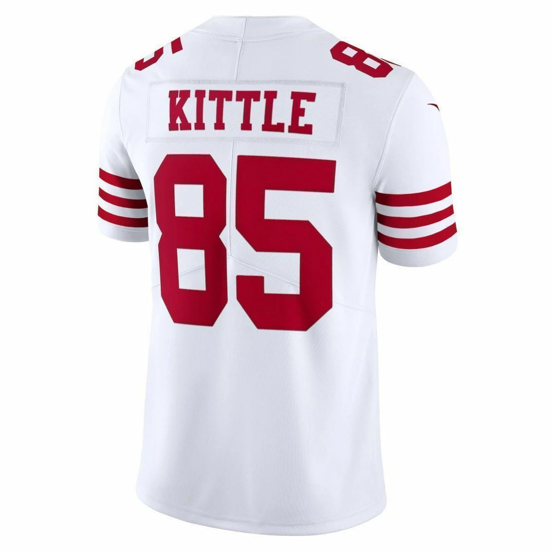 Nike Men's George Kittle White San Francisco 49ers Vapor Limited Jersey 6 Nike Men's George Kittle White San Francisco 49ers Vapor Limited Jersey - Image 4