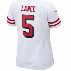 Nike Women's Trey Lance White San Francisco 49ers Alternate Game Jersey -Fanatics DSCO1145427510 3550 ALT3