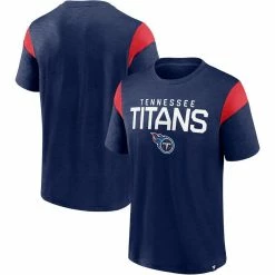 Fanatics Branded Men's Navy Tennessee Titans Home Stretch Team T-Shirt