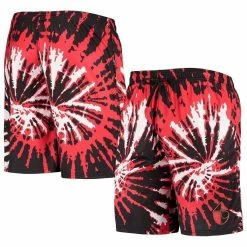 FOCO Men's Scarlet San Francisco 49ers Retro Static Mesh Lounge Shorts