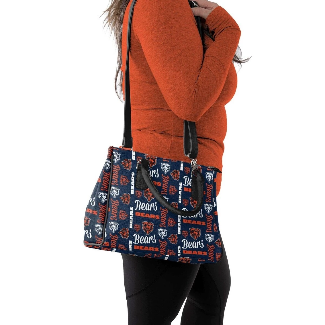 FOCO Chicago Bears Repeat Brooklyn Tote 6 FOCO Chicago Bears Repeat Brooklyn Tote - Image 4