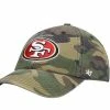 '47 Men's Camo San Francisco 49ers Woodland Clean Up Adjustable Hat -Fanatics DSCO1145452308 BGrd