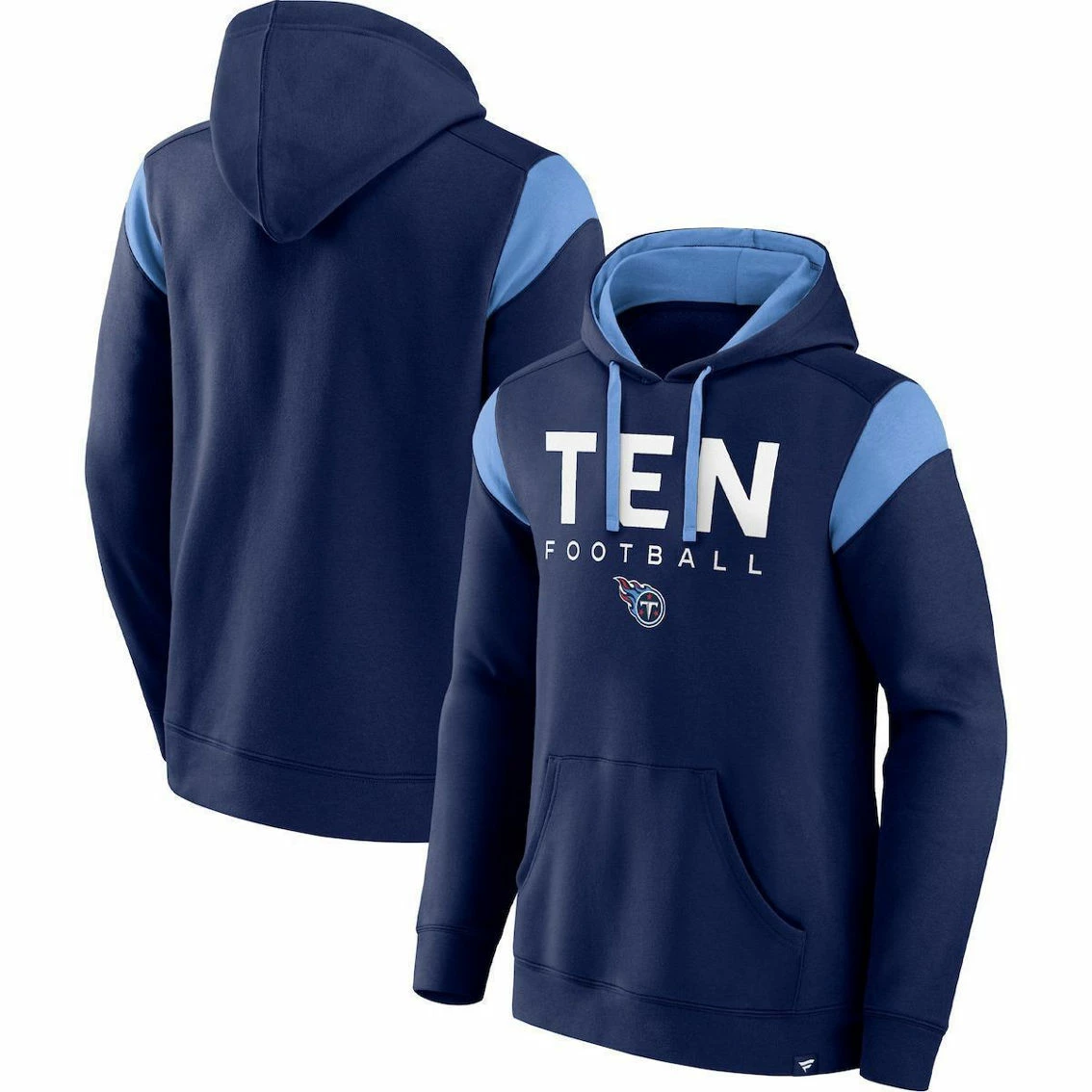 Fanatics Branded Men's Navy Tennessee Titans Call The Shot Pullover Hoodie 4 Fanatics Branded Men's Navy Tennessee Titans Call The Shot Pullover Hoodie - Image 2