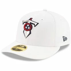 New Era Men's White Tennessee Titans Historic Omaha Low 59FIFTY Fitted Hat 7 New Era Men's White Tennessee Titans Historic Omaha Low 59FIFTY Fitted Hat -Fanatics DSCO1145696278 3550 ALT1