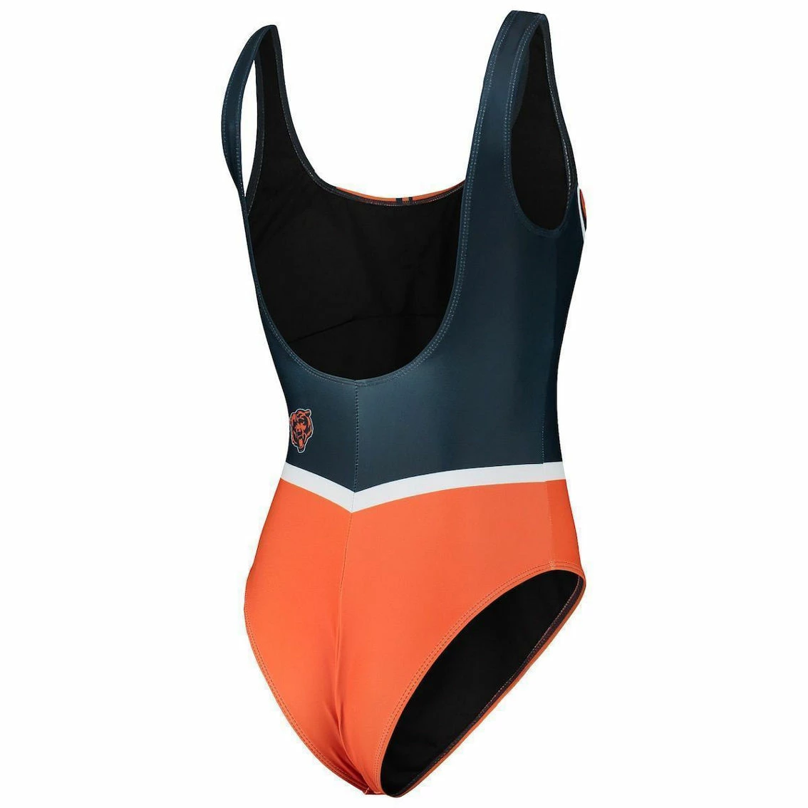 FOCO Women's Navy Chicago Bears Team One-Piece Swimsuit 6 FOCO Women's Navy Chicago Bears Team One-Piece Swimsuit - Image 4