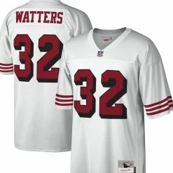 Mitchell & Ness Men's Ricky Watters White San Francisco 49ers Legacy Replica Jersey