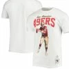 Mitchell & Ness Men's Joe Montana San Francisco 49ers White Player Graphics T-Shirt 1 Mitchell & Ness Men's Joe Montana San Francisco 49ers White Player Graphics T-Shirt -Fanatics DSCO1146145579 3550