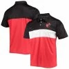 FOCO Men's Black/Scarlet San Francisco 49ers Retro Colorblock Polo 1 FOCO Men's Black/Scarlet San Francisco 49ers Retro Colorblock Polo -Fanatics DSCO1146145609 1007