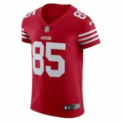 Nike Men's George Kittle Scarlet San Francisco 49ers Vapor Elite Jersey 8 Nike Men's George Kittle Scarlet San Francisco 49ers Vapor Elite Jersey -Fanatics DSCO1146146187 2946 ALT2