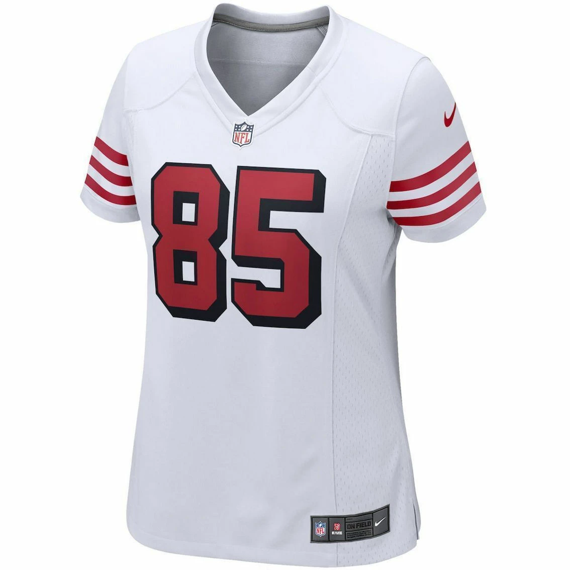 Nike Women's George Kittle White San Francisco 49ers Alternate Game Player Jersey 5 Nike Women's George Kittle White San Francisco 49ers Alternate Game Player Jersey - Image 3