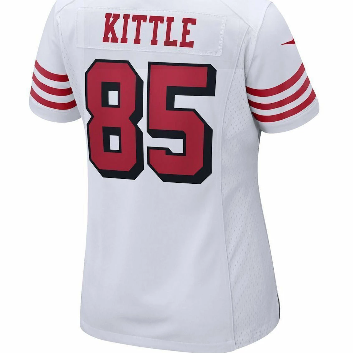 Nike Women's George Kittle White San Francisco 49ers Alternate Game Player Jersey 6 Nike Women's George Kittle White San Francisco 49ers Alternate Game Player Jersey - Image 4