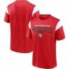Fanatics Branded Men's Scarlet San Francisco 49ers Home Stretch Team T-Shirt