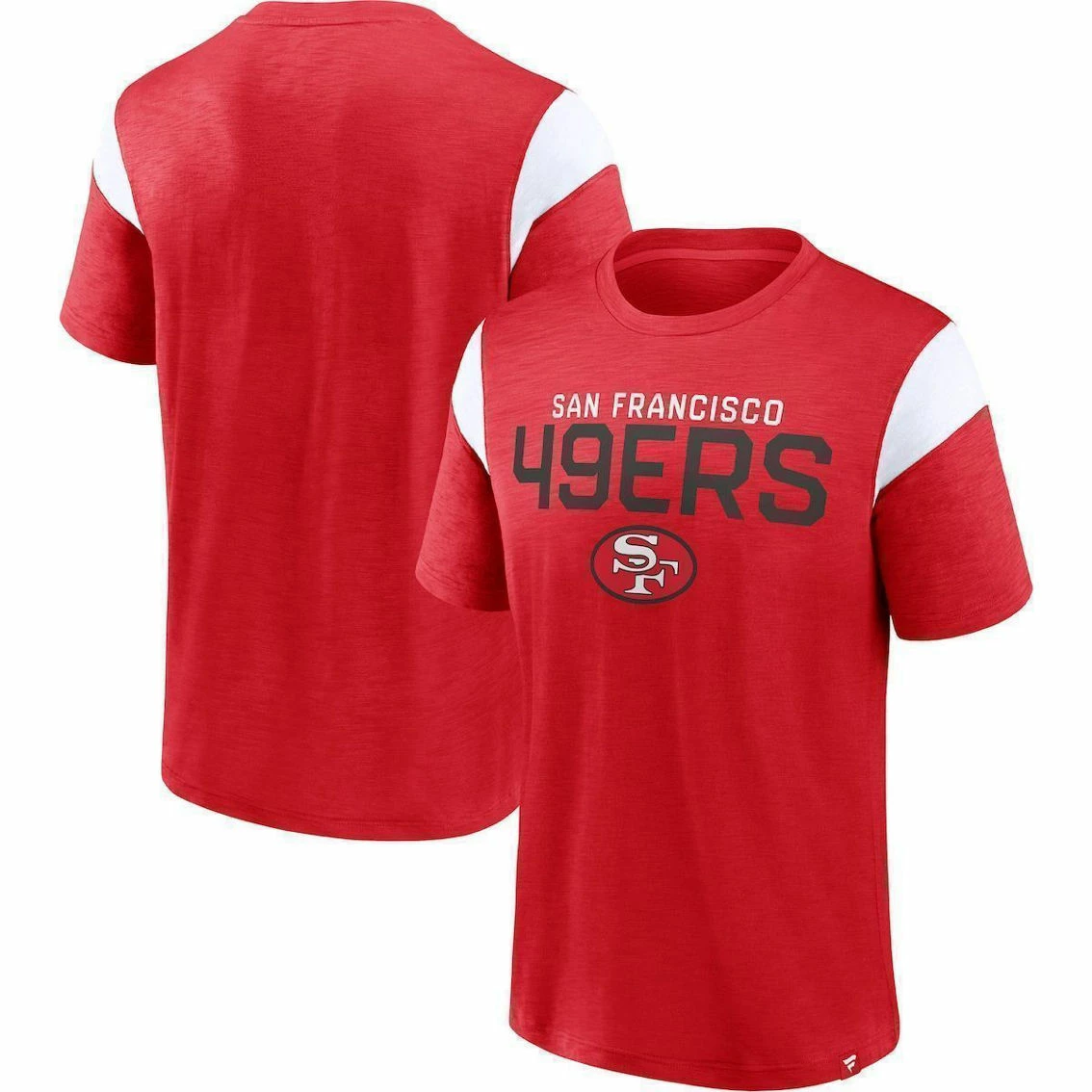 Fanatics Branded Men's Scarlet San Francisco 49ers Home Stretch Team T-Shirt 3 Fanatics Branded Men's Scarlet San Francisco 49ers Home Stretch Team T-Shirt