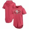 Majestic Threads Men's Threads Scarlet San Francisco 49ers Primary Logo Tri-Blend Hoodie T-Shirt 2 Majestic Threads Men's Threads Scarlet San Francisco 49ers Primary Logo Tri-Blend Hoodie T-Shirt -Fanatics DSCO1146288809 2946
