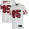 Nike Youth George Kittle White San Francisco 49ers Color Rush Game Jersey 2 Nike Youth George Kittle White San Francisco 49ers Color Rush Game Jersey -Fanatics DSCO1146345692 3550