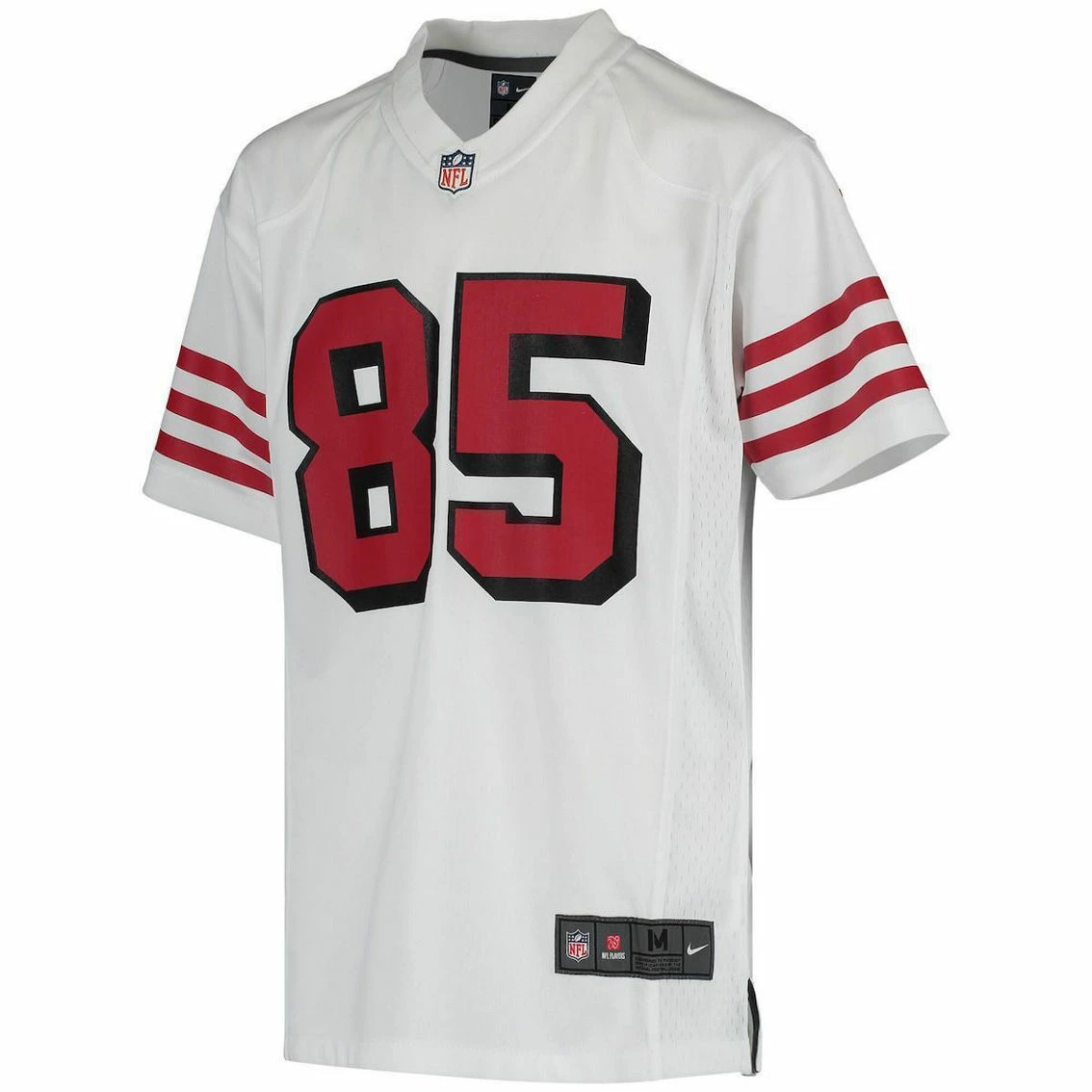 Nike Youth George Kittle White San Francisco 49ers Color Rush Game Jersey 5 Nike Youth George Kittle White San Francisco 49ers Color Rush Game Jersey - Image 3