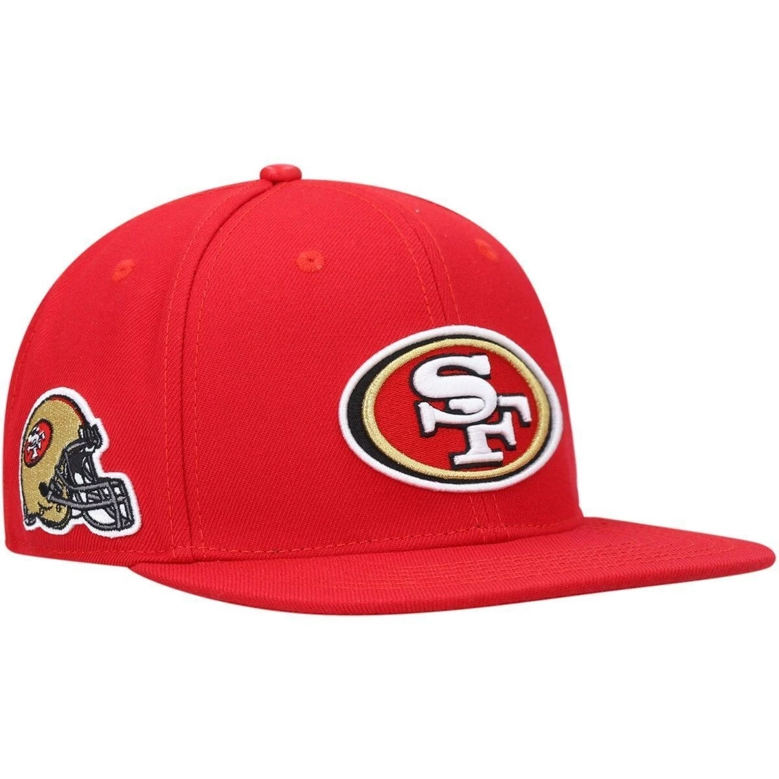 Pro Standard Men's Scarlet San Francisco 49ers Logo II Snapback Hat 3 Pro Standard Men's Scarlet San Francisco 49ers Logo II Snapback Hat