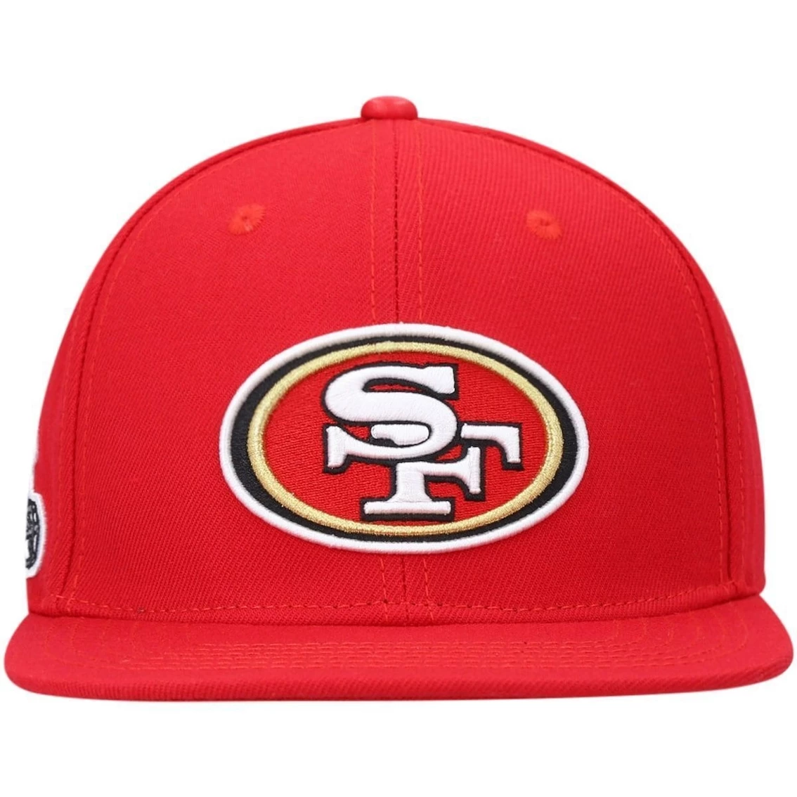 Pro Standard Men's Scarlet San Francisco 49ers Logo II Snapback Hat 5 Pro Standard Men's Scarlet San Francisco 49ers Logo II Snapback Hat - Image 3