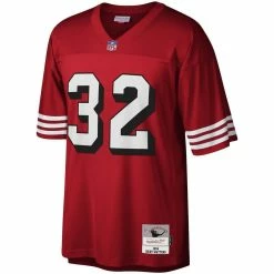 Mitchell & Ness Men's Ricky Watters Scarlet San Francisco 49ers Legacy Replica Jersey -Fanatics DSCO1146345823 2946 ALT2