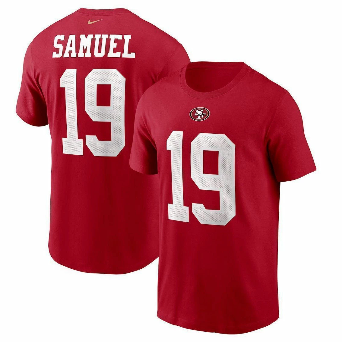 Nike Men's Deebo Samuel Scarlet San Francisco 49ers Player Name & Number T-Shirt 3 Nike Men's Deebo Samuel Scarlet San Francisco 49ers Player Name & Number T-Shirt