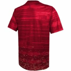 New Era Men's Scarlet San Francisco 49ers Combine Authentic Sweep T-Shirt -Fanatics DSCO1146346184 2946 ALT3